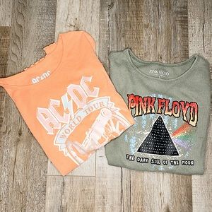 2 Band Logo Long Sleeve Shirts